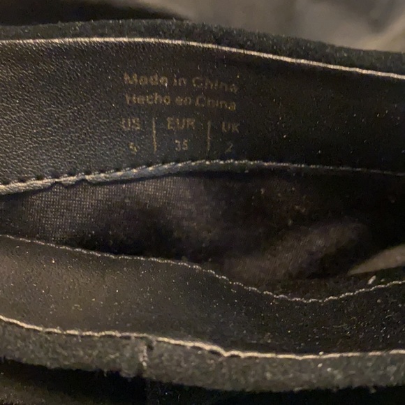 Suede slouchy boots sz 5 - Picture 6 of 6